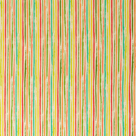 Stitch & Sparkle, tela de algodón 100 % con estampado de pato, 45" de ancho, se vende por yardas, rayas finas multicolor