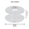 SINGER® Class 15J Bobbins Transparent - 12 Pack