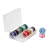SINGER® Class 15 Threaded Bobbins with Storage Case 12- Pack Assorted Colors