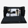 Everything Mary Jumbo 5 Wheel Collapsible Rolling Sewing Machine Storage Case, Black