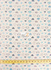 Love Dotted Turquoise Hearts Poly Cotton Fabric