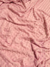 Tela suave para bebé «Coral Minky Dimple Dot» / Se vende por metros