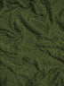 Tela suave para bebé Minky Dimple Dot en color verde oliva oscuro / Se vende por metros