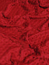 Tela suave para bebé «Red Minky Dimple Dot» / Se vende por metros