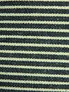 Denim azul marino con rayas anchas naturales, 339 g/m², 100 % algodón