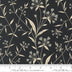 Dark Blue Arabesque Highland Midnight Cotton 44"/45" Fabric Per Yard