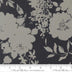 Dark Blue Arabesque Whisper Midnight Cotton 44"/45" Fabric Per Yard