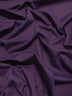 Tejido liso de poliéster y algodón, ancho 147 cm/152 cm / Color berenjena / Se vende por metros