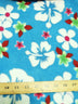 Breezy Ocean Flowers Fleece Fabric