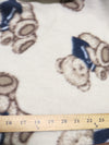 Confused Teddy Bears Fleece Fabric