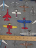 Tejido polar gris con estampado de aviones Aces