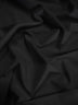 Solid Reversible Formal Poly Cotton Twill Fabric / Black / Sold By The Yard