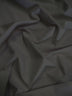 Solid Reversible Formal Poly Cotton Twill Fabric / Charcoal / Sold By The Yard