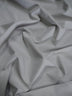Solid Reversible Formal Poly Cotton Twill Fabric / Gray / Sold By The Yard