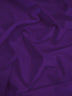 Solid Reversible Formal Poly Cotton Twill Fabric / Purple / Sold By The Yard