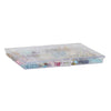 Everything Mary 21-Compartment Storage Box – Clear Organizer for Small Craft Supplies