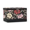 Organizador para caja de costura «Everything Mary» con estampado floral en rojo y beige – Estuche plegable de tela blanda para kit de costura con alfiletero y bolsillo para guardar accesorios de costura
