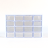 Organizador «Everything Mary Clear» de 16 cajones: armario de almacenamiento de plástico para colgar en la pared, ideal para manualidades, joyas, abalorios y piezas pequeñas