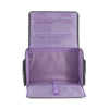 Funda con ruedas para máquina de coser «Everything Mary XL», con estampado floral morado – Bolso de mano para máquina de coser, ideal para viajes, clases y patchwork