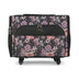 Everything Mary XL Rolling Sewing Machine Case with Wheels in Purple Flower – Sewing Machine Tote Bag for Travel, Classes & Quilting