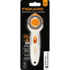 Cortador giratorio con cuchilla fácil de cambiar Fiskars de 45 mm