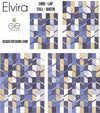 Elvira - Patrón de Fat Quarter 218