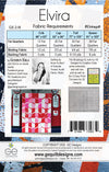 Elvira - Patrón de Fat Quarter 218