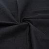 RTC Fabric 42"/43" Wide 100% Cotton Flannel Solid Fabric by the Yard||color:Black