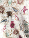 Tejido polar con estampado floral