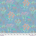 Tela de algodón «Flourish And Bloom Garden Periwinkle», 44"/45", por yarda
