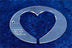 4" Heart in 6 3/4" Oval Quilt Template