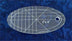 Plantilla de acolchado ovalada 2" x 4