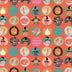Fun Dots Poppie Cotton Orange 44"/45" Fabric Per Yard