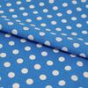 Stitch & Sparkle, 100 % algodón, 44" de ancho, se vende por yardas, Big Dots Lagoon