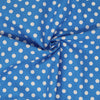 Stitch & Sparkle, 100 % algodón, 44" de ancho, se vende por yardas, Big Dots Lagoon