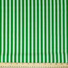 Stitch & Sparkle 100% Cotton, 44" Wide, Cut by the Yard, Alter Stripe Green
