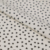 Stitch & Sparkle 100% Cotton, 44" Wide, Cut by the Yard, Random Triangle Onyx
