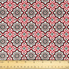 Stitch & Sparkle 100% Cotton, 44" Wide, Cut by the Yard, Blossom Lattice