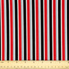 Stitch & Sparkle, 100 % algodón, 44" de ancho, se vende por yardas, rayas marineras