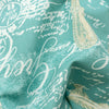 Stitch & Sparkle 100% Cotton, 44" Wide, Cut by the Yard, Teatime Aqua