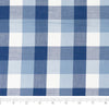 Stitch & Sparkle 100% Cotton, 44" Wide, Cut by the Yard, 1" Gingham Ink