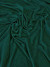 GLITTER STRETCH VELVET 360 GRAMS SPANDEX FABRIC / Jade / Sold by the Yard
