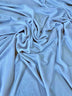 TELA DE TERCIOPELO ELÁSTICO CON PURPURINA, 360 GRAMOS DE SPANDEX / Azul cielo / Se vende por yarda