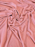 TELA DE TERCIOPELO ELÁSTICO CON PURPURINA, 360 GRAMOS DE SPANDEX / Rosa / Se vende por yarda