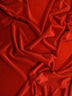 TELA DE TERCIOPELO ELÁSTICO CON PURPURINA, 360 GRAMOS DE SPANDEX / Rojo / Se vende por yarda