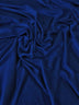 GLITTER STRETCH VELVET 360 GRAMS SPANDEX FABRIC / Royal Blue / Sold by the Yard