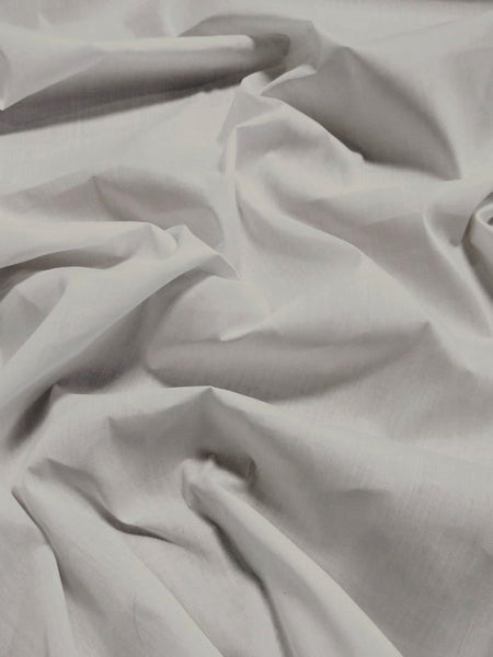 Poly Cotton Solid Fabric 58"/60" Width / Gray / Sold By The Yard