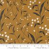 Gold Arabesque Highland Golden Cotton 44"/45" Fabric Per Yard