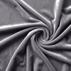 Heavy Stretch Velvet Spandex Fabric||color:Gray
