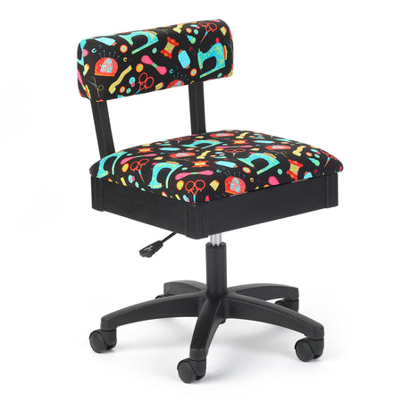 Hydraulic Sewing Chairs||color:Black Notions